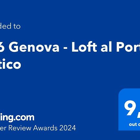 616 Genova - Loft Al Porto Antico Apartment Exterior foto